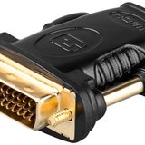 Adaptor HDMI 19 pini mama - DVI-D 24+1 pini tata